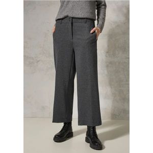 Cecil - Neele - 7/8 Broek - Grijs - Gemêleerd - Stretchmateriaal