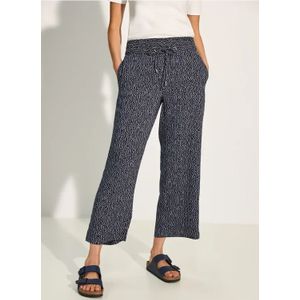 Cecil Dames Losse broek in Blauw, Gr: XXL