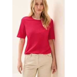 Cecil Dames Basic Shirt in Rood, Gr: S