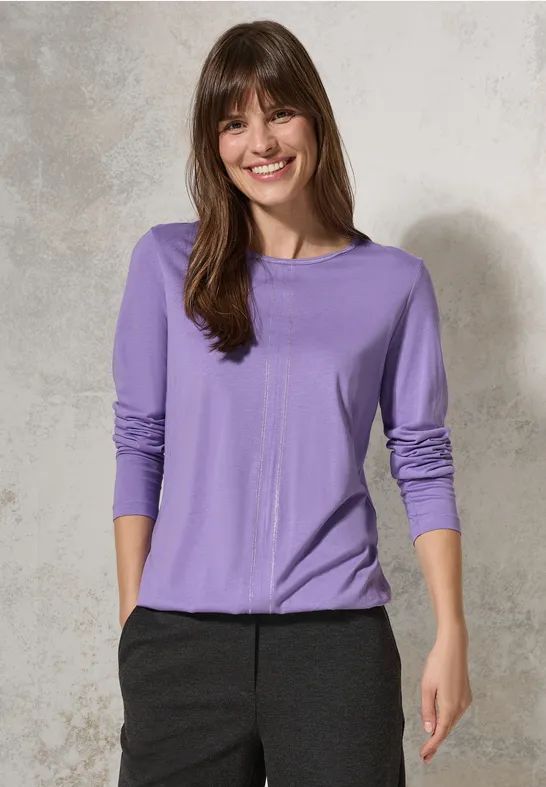 Cecil - B322394 - Tuniek - Zoete Lila - Effen met Platte Sluiting