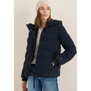 Cecil Dames Sportief jack met capuchon in Blauw, Gr: L