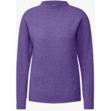 Cecil - Chenille Dolman-trui - Paars - Dames