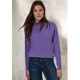 Cecil - Chenille Dolman-trui - Paars - Dames