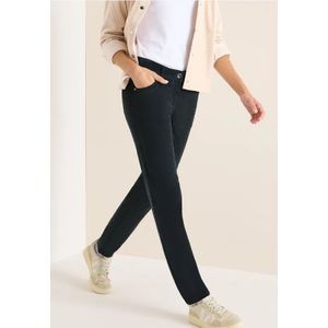 Cecil Dames Slim Fit corduroy broek in Groen, Gr: 27