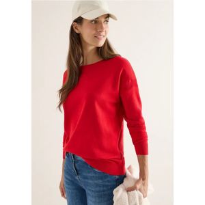 Cecil - Gebreide Trui - Rood - Dames - XXL