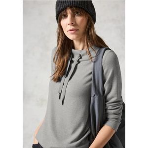 Cecil Dames Shirt met lange mouwen in Grijs, Gr: XL