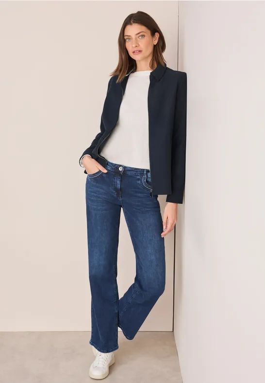 Cecil - Knus Jasje - Blauw - Dames