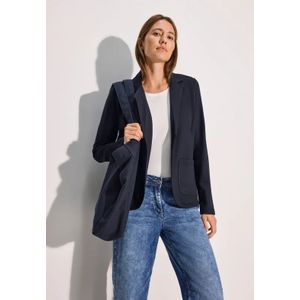 Cecil Dames Basis gestructureerde blazer in Blauw, Gr: L