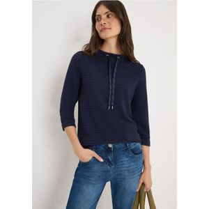 Cecil - Ottoman Shirt - Blauw - Dames