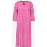 Cecil - Tuniekjurk - Pink - Midi-jurk - 3/4 Mouwen
