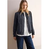 Cecil Dames Blouson met knoopsluiting in Blauw, Gr: L