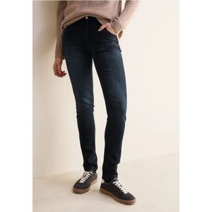 Cecil Dames Slanke jeans in Blauw, Gr: 36