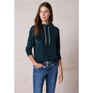 Cecil Dames Corduroy overhemd in Blauw, Gr: XXL