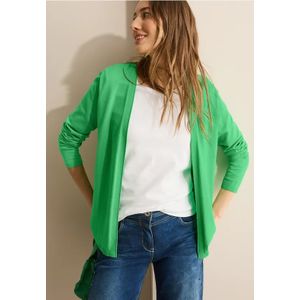 Cecil - Open Basic Vest - Groen - Dames