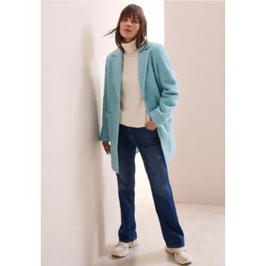 Cecil Damesmantel in wol-look, sterk mint, S