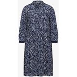 Cecil Dames Overhemdjurk met print in Blauw, Gr: L