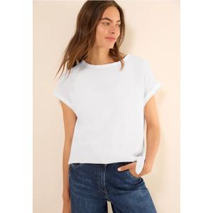 Cecil - Dames Linnen Blouse - Wit