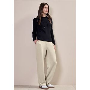 Cecil Dames Broek met glitterdetails in Beige, Gr: XXL