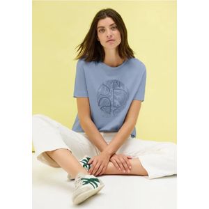 CECIL - T-shirt - Print - Zacht Katoen - Ronde Hals - Korte Mouwen