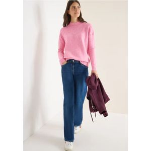 Cecil - Jacquardtrui - Dark blossom melange - Met Ribboorden