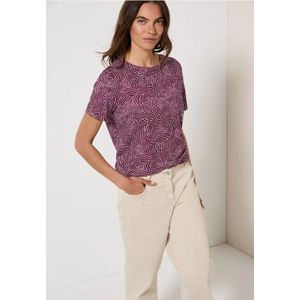 Cecil Dames Shirt met patroon in Roze, Gr: L