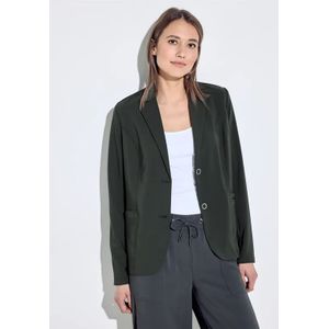 Cecil Dames Travelware blazer in Groen, Gr: XS