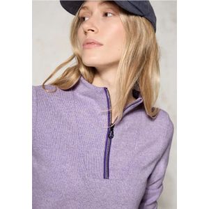 Cecil Dames Shirt met gemêleerde look in Paars, Gr: XL