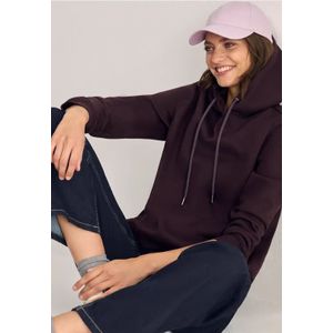 Cecil Dames Sweater met capuchon in Rood, Gr: XS