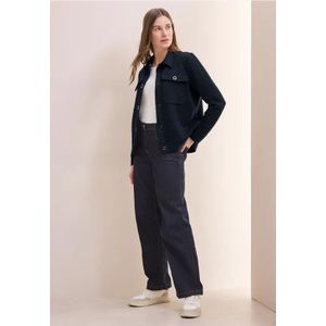 Cecil Dames Overhemd met structuur in Blauw, Gr: XL