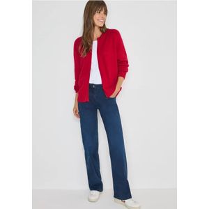 Cecil Dames Vest met rits in Rood, Gr: XXL