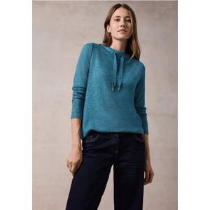 Cecil - Dames Shirt - Blauw - Lange Mouwen