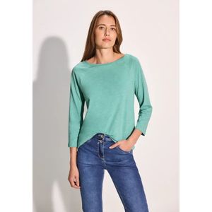Cecil Dames Raglan shirt in Groen, Gr: XL