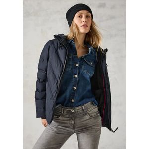 Cecil Dames Gevoerd jack in Blauw, Gr: XS