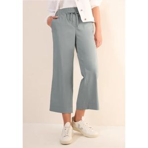 Cecil - Wide Legs - Broek - Grijs - Loose Fit - High Waist