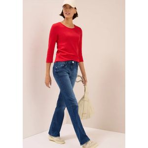 Cecil Dames Basic shirt in Rood, Gr: 3XL