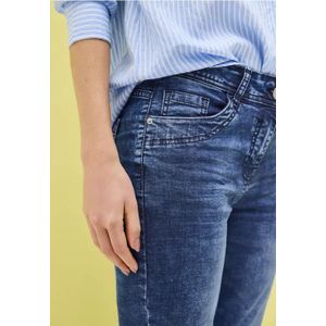 Cecil Dames 3/4 spijkerbroek in Blauw, Gr: 27