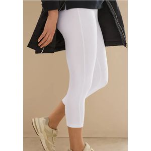 Cecil Dames Basis legging in Wit, Gr: L