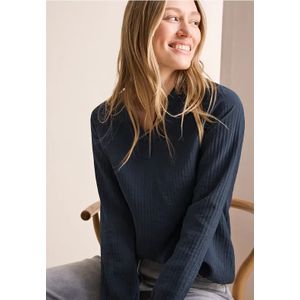 Cecil Dames Tuniek met structuur in Blauw, Gr: L