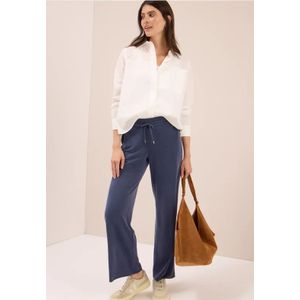 Cecil Dames Broeken met wijde pijpen in Blauw, Gr: XXL