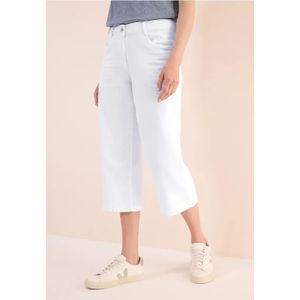 Cecil Dames 3/4 spijkerbroek in Wit, Gr: 29