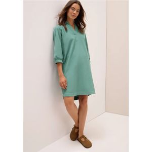 Cecil Dames Corduroy jurk in effen kleur in Groen, Gr: L