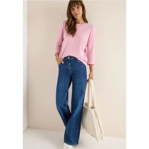 Cecil Dames Shirt met geribde structuur in Roze, Gr: L