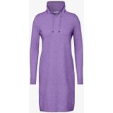 Cecil - Jurk - Paars - Dames - Knielang met Glitterdetails