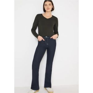 Cecil Dames Shirt met lange mouwen en V-hals in Groen, Gr: L