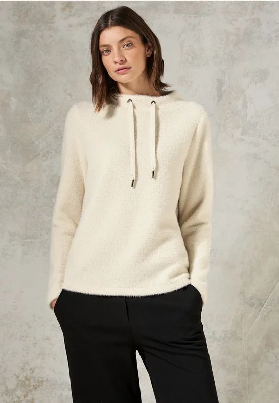 Cecil - B322479 T-shirt - Beige - Ruw