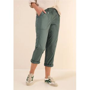 Cecil Dames 7/8 broek in cargolook in Groen, Gr: 26