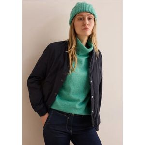 Cecil Dames Trui met col in Groen, Gr: XL