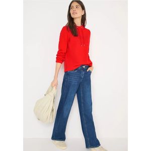 Cecil Dames Trechtervormig sweatshirt in Oranje, Gr: L