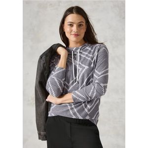 Cecil - Jaquard Overhemd - Grijs - Dames