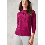 Cecil - Jacquard Shirt - Pink - Dames - Lange Mouwen